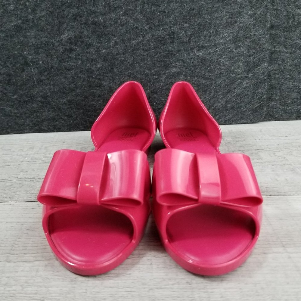 Mel Dream by Melissa Size 2 Pink with a Bow